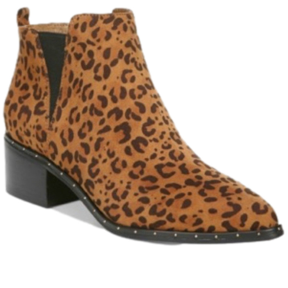 NEW! Bar III Gabby Leopard Ankle Booties Multiple Sizes
